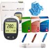 komwell Nuovo misuratore medico multifunzione 3 in1 kit di strisce reattive per acido urico e glucosio nel sangue per dispositivo per la gotta del diabete con lancette
