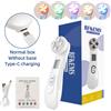 foreverlily Macchina per il Lifting del viso ad alta frequenza EMS Micro-current massaggiatore per la pelle del viso LED Photon Rejuvenation Beauty Device