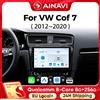 Ainavi Lettore multimediale per auto Ainavi per Volkswagen VW Golf 7 MK7 GTI 2011 2013 2015 2019 2021 Wireless Carplay Android Auto 4G Wifi