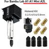 BEGRINT Kit Hotend in Acciaio Temprato per Bambu Lab A1/A1 Mini/A2L, Ugello Hot End 0.2/0.4/0.6/0.8 per BambuLab A1 Mini A2L A1, Parti di Aggiornamento