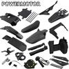 PowerMotor Per Surron Light Bee Parafango anteriore posteriore Coda estesa Parafango Coperchio batteria Targa sedile SUR-RON Accessori Bici elettrica
