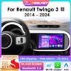 OSSURET 360 fotocamera 2Din Android13 lettore GPS multimediale per auto per Renault Twingo forte 2014-2024 schermo intelligente Carplay 2din autoradio