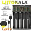 liitokala Caricabatterie LiitoKala Lii 402 LED con Rilevamento Automatico e Protezione da Sovraccarico per Batterie Ricaricabili 18650 26650 AA AAA