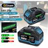 Gisam Gasy 4.0AH 4.5AH Batteria ricaricabile agli ioni di litio per Dirll senza fili/Chiave senza spazzole/Cacciavite per perni batteria Makita 18V