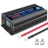 CHANTOWER Convertitore di onda sinusoidale pura 12V 220V 1000W-5000W DC 12v a AC 220v Convertitore di alimentazione inverter solare per auto