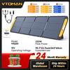 VTOMAN VS200 Pannello Solare Portatile 200W 19V, Generatore Solare Ricaricabile per Esterni, Alta Efficienza, Completo per Casa e Campeggio