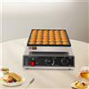 Sweetmile Macchina per fare waffle a 36 fori Macchina per waffle inclinata in acciaio inossidabile 950w 50-300 ℃ Mini pancake regolabile per snack