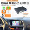 AUTOTOP Adattatore AUTOTOP Wireless CarPlay Android Auto per Audi A4 B8 A5 Q5 S5 MMI 3G AirPlay Mirror Link Interfaccia Multimediale Retrovisore