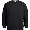 NONE Felpa girocollo Felpa casual con collo rotondo e fodera in pile Felpa da uomo Felpa pesante da donna/unisex