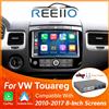 REEIIO Interfaccia REEIIO Wireless CarPlay Android Auto per Volkswagen Touareg RNS850 2010-2018 con controllo vocale, Mirror Link e navigazione