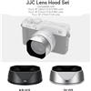 JJC Paraluce quadrato JJC con anello adattatore per Fujifilm X-E5 XF 23mm F2.8 R WR, XF 27mm F2.8 R WR, XF 27mm F2.8