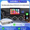 AUTOABC CarPlay Wireless e Android Auto per Mercedes Benz NTG5.0/5.1/5.2 per Classe B/C/E/G/S/V/GLC/CLA/GLA/GLE/GLS 2015-2018 Navigazione BT