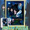 Warner Bros. Puzzle in Legno del Mondo Magico di Harry Potter con Personaggi Completi di Hogwarts e Hedwig, 108/200/300/500/1000 Pezzi in Confezione Colorata