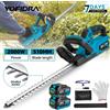 YOFIDRA Tagliasiepi Elettrico a Batteria 2000W 15000RPM, Sega per Potatura, Rasaerba, Utensili Elettrici da Giardino per Batteria Makita