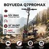 NONE Monopattino Elettrico Pieghevole BOYUEDA Q7PRO MAX per Adulti, Sistema Motore Potente a Doppia Trazione, Batteria Ricaricabile a Lunga Autonomia 52V 28AH, Pneumatici Silenziosi da 10'' con
