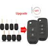 jingyuqin Guscio Chiave Telecomando Auto Modificato per Renault Sandero Dacia Logan Lodgy Dokker Duster, Guscio Pieghevole 2/3 Tasti