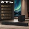 ULTIMEA Poseidon M70 312W Soundbar 3.1.2ch Dolby Atmos con Subwoofer Wireless da 5.25'' e 2 Driver Up-Firing, Altoparlante Home Theater