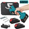 DWiusty Forbici Elettriche Senza Fili DWiusty con Batteria al Litio, per Giardino, Frutta e Bonsai, Compatibili con Batterie Makita