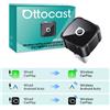 OTTOCAST Adattatore Wireless Ottocast Mini Air per CarPlay 3 in 1, Smart Wireless Airplay Mirroring Plug & Play per USB Type-C, Android Auto, WIFI, Bluetooth 5.2, Connessione Rapida in 10s per Auto