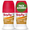 BYLY Extrem Citrus 100H Deo Roll-On Pack 2 X 50 Ml Cura della persona e salute
