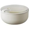 OMADA Contenitore Ermetico per Alimenti da 1,8 L, Porta Pranzo Rotondo | Contenitore con Coperchio Trasparente 20,7x20,7xH10 cm, Lavabile in Lavastoviglie, Chiusura Ermetica, Collezione Pull Box