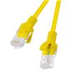 Lanberg Cavo di rete Patch Lanberg UTP Cat.5E 0.5m Giallo [PCU5-10CC-0050-Y]