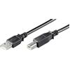 Lanberg Cavo Lanberg USB 2.0 AM-AF 3M Nero [AKLAGKU00000027]
