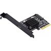 Graugear Scheda di espansione Graugear G-PCI-C-20G USB-C 3.2 Gen2x2 PCIe-x4 Nero