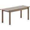 Muuto - Panchina Linear - Beige - Acciaio zincato verniciato a polvere - Designer Thomas Bentzen