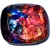 Gemscopious Raro 48,45 Ct Gemma Naturale Ammolite Sciolta Simile All'Opale Doppietta Rara