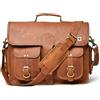 Fatto a mano Borsa A Tracolla Classica Vintage In Pelle Per Uomini