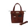 Fatto a mano Vintage Borsa Shopper IN Pelle Donna Borsetta a Tracolla Carry All Spesa