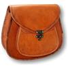 Fatto a mano Borsa Vintage Handmade Donna In Vera Pelle Marrone Tracolla Messenger 4x10x13 in