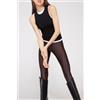 Tezenis Leggings In Microfibra Lucida Donna Marrone