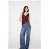 Tezenis Canotta Leggerissima Lana Merino E Pizzo Donna Rosso