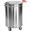 Ristotecno Pattumiera inox Lt. 50 senza pedale