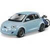 BBURAGO Auto 1:24 Fiato 500E Con Biciclette