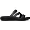 Crocs Ciabatta Getaway Strappy Black da Donna