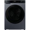 Haier HWD80BP14357GTIT X Series 5 Lavasciuga Slim 8-5 Kg 1400 rpm Classe A Wi-Fi AI PowerDrive Vapore (85x59,5x50,7 cm) colore Antracite