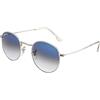 Ted Smith Occhiali da sole rotondi in metallo con protezione UV