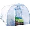 Verdemax Serra da giardino verdemax siberia con telo 200x300x175 cm