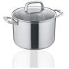 BERNDES CASSERUOLA con COPERCHIO Tricion Resist 24cm Acciaio Inox