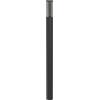 Eglo Salle Piantana per uso esterno, lampada da terra per giardino, luce | per vialetto in metallo e plastica nera, lampada per esterni con attacco E27, IP54, 110 cm