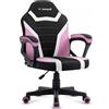 HUZARO Sedia da gioco Huzaro per bambini Ranger 1.0 in rete Rosa [HZ-RANGER 1.0 PINK MESH]