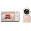 Alecto DVM2060 - Baby monitor dual mode con videocamera e app - Display a colori da 5 pollici - Full HD (1080p) - Bianco