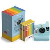 Polaroid - Macchina fotografica istantanea - Now+ Gen3 - Artic Blue + Pacchetto pellicola a colori (16 foto) - Blu Artico, macchina fotografica + 16 foto