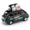 BRUMM S1601B 1:43 Fiat 600D Multipla Pooh 1966-2016 Auto Modello Verde