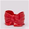 EDG Vaso Fiocco Rosso in Ceramica 34x24x21 cm