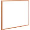 Raylu Paper - Lavagna bianca con cornice in legno 100% naturale, superficie stratificata in melammina bianca, scrittura morbida e un panno a secco perfetto, realizzato in Europa (40 x 30)