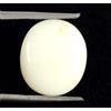 100% Naturale 2.75 CT Ovale Bianco Opale Ottimi Luster Gemma AGI Certificato